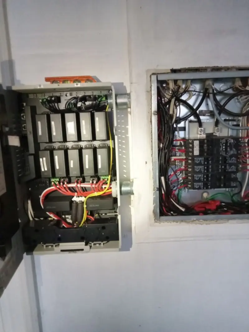 Electrical panel upgrade completed for Electrical Inspection in Harvard
